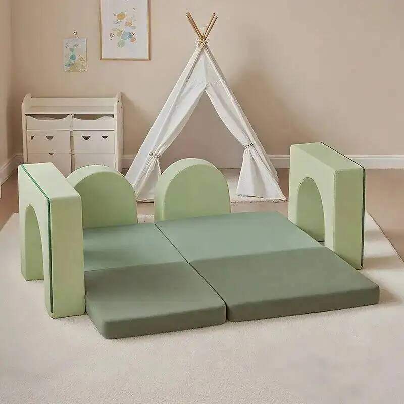 Kids Education Center - Matras Puzzle Sambung, Sofa Permainan Bayi,