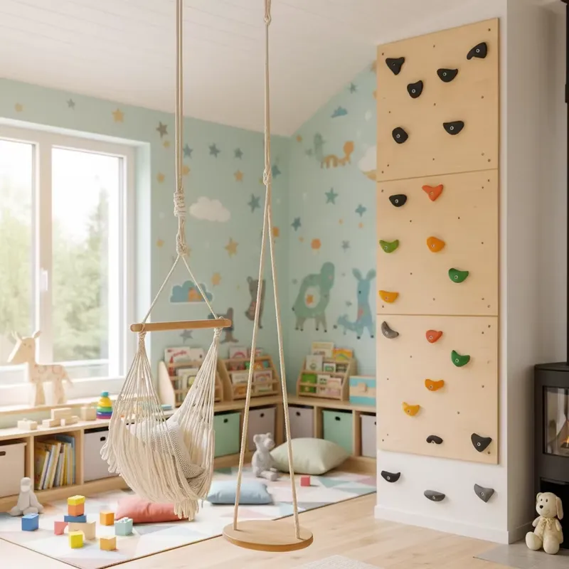 Dinding Panjat Anak Indoor, Pe - Kids Education Center ulasan dan harga
