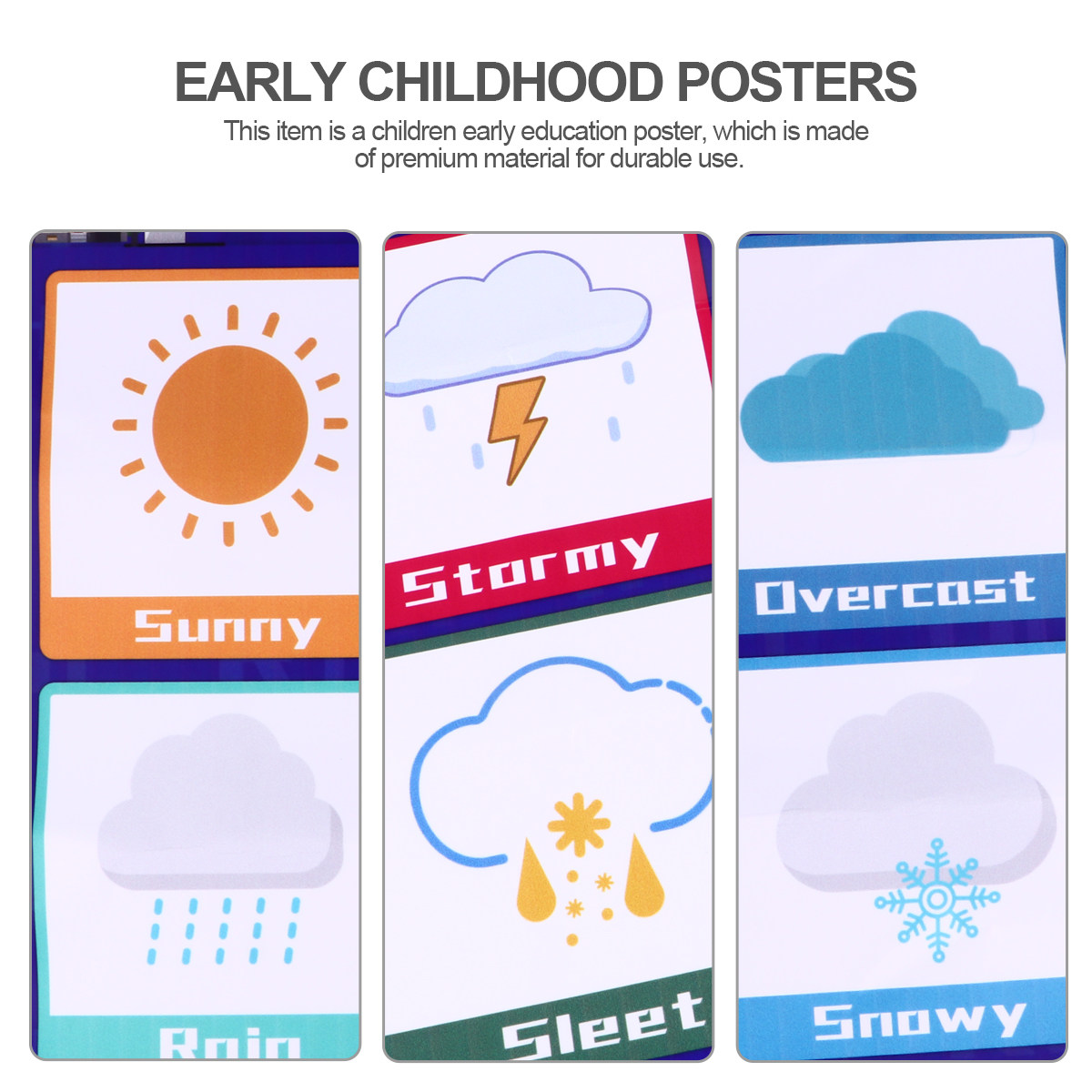 1 buah Poster Edukatif Bergamb - Kids Educational Poster ulasan dan harga