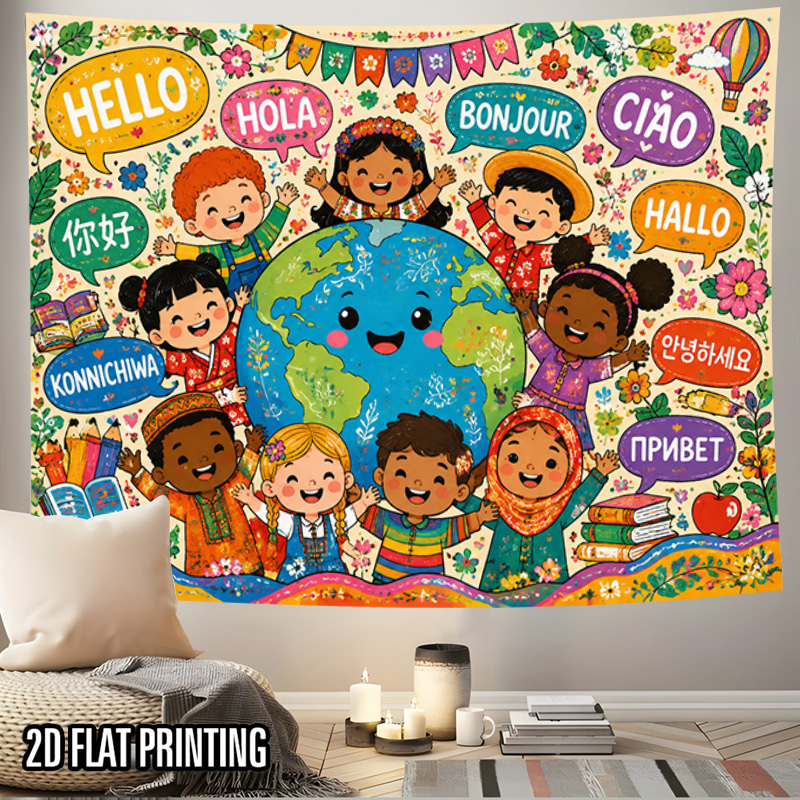 Selamat Datang dari Berbagai B - Kids Educational Poster ulasan dan harga
