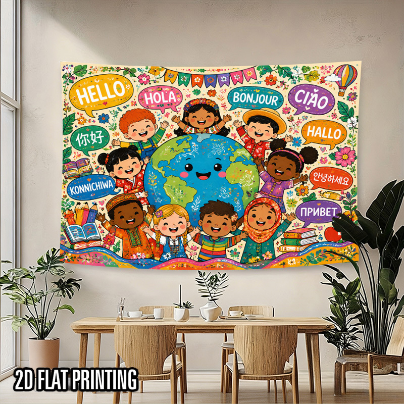 Selamat Datang dari Berbagai B - Kids Educational Poster ulasan dan harga