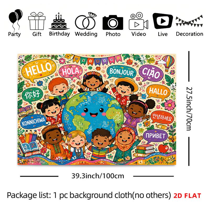 Selamat Datang dari Berbagai B - Kids Educational Poster ulasan dan harga