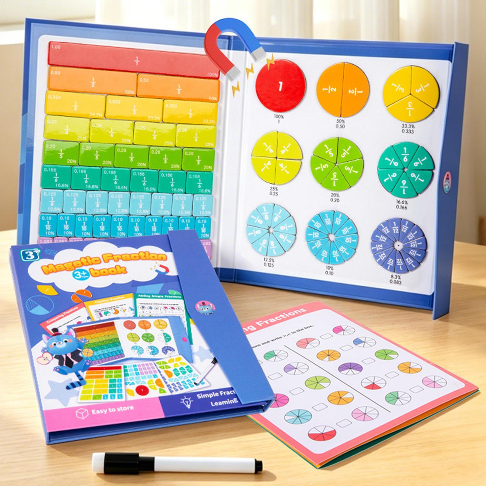 Papan Fraksi Magnetik, Alat Pe - Kids Education Center ulasan dan harga