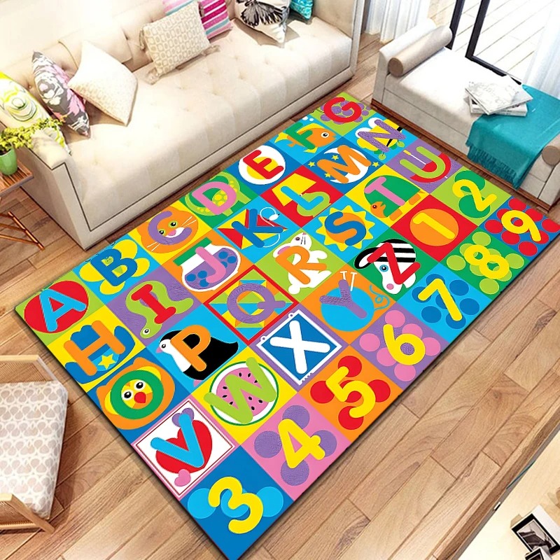 Karpet Belajar Alfabet Karpet  - Kids Education Room ulasan dan harga