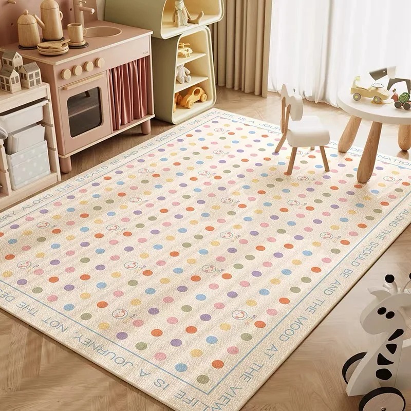 Karpet Bermain Polkadot Lucu u - Kids Education Room ulasan dan harga